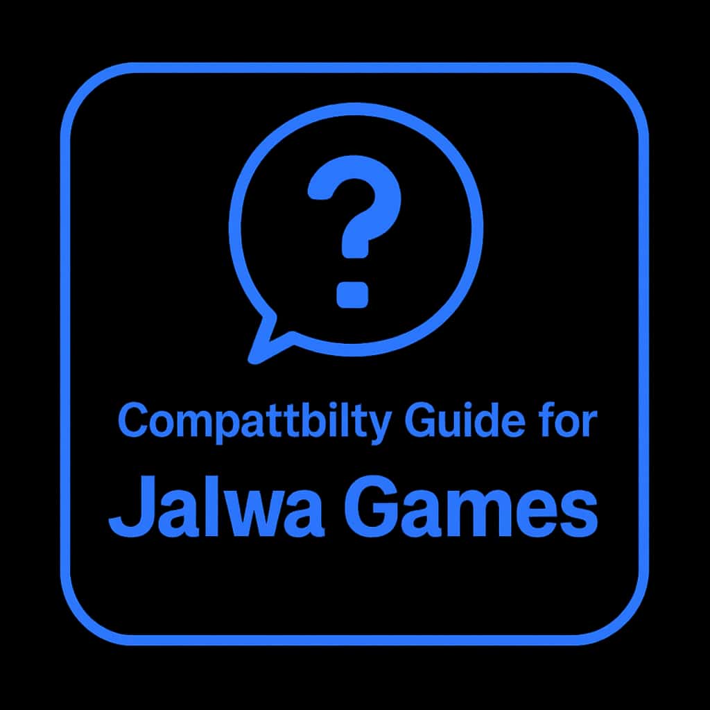 Icon representing the Compatibility Guide for Jalwa Games.