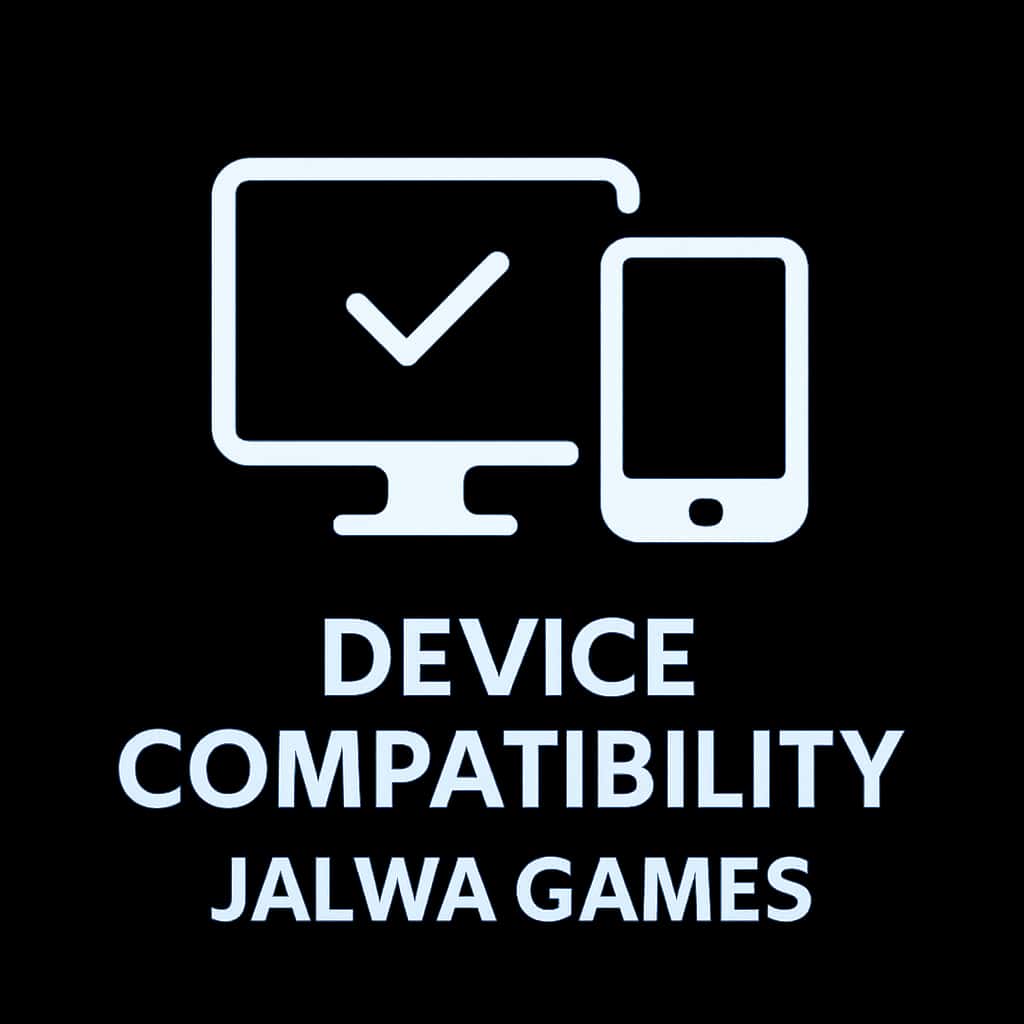 An icon representing device compatibility information for Jalwa Games.