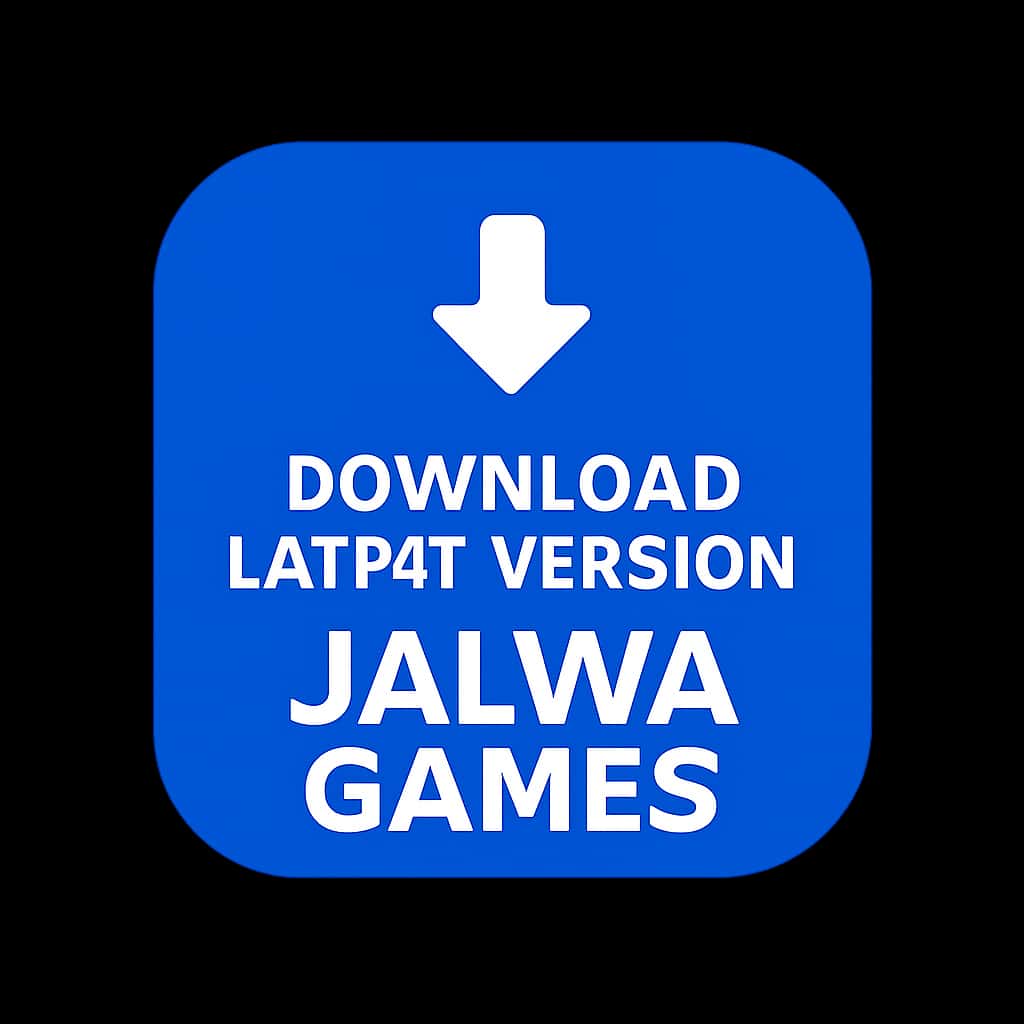 Badge representing download instructions for Jalwa Games.
