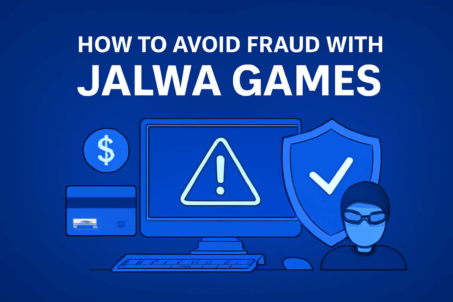 Informational scene about fraud prevention with Jalwa Games.