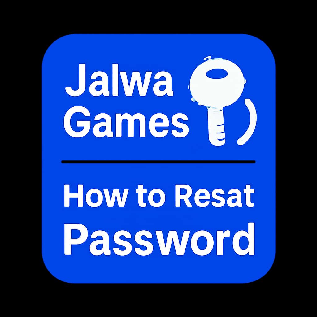 Icon representing the Jalwa Games password reset process.