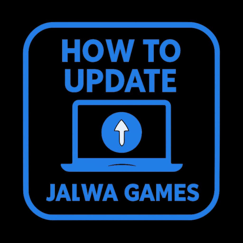 Guide icon for updating Jalwa Games