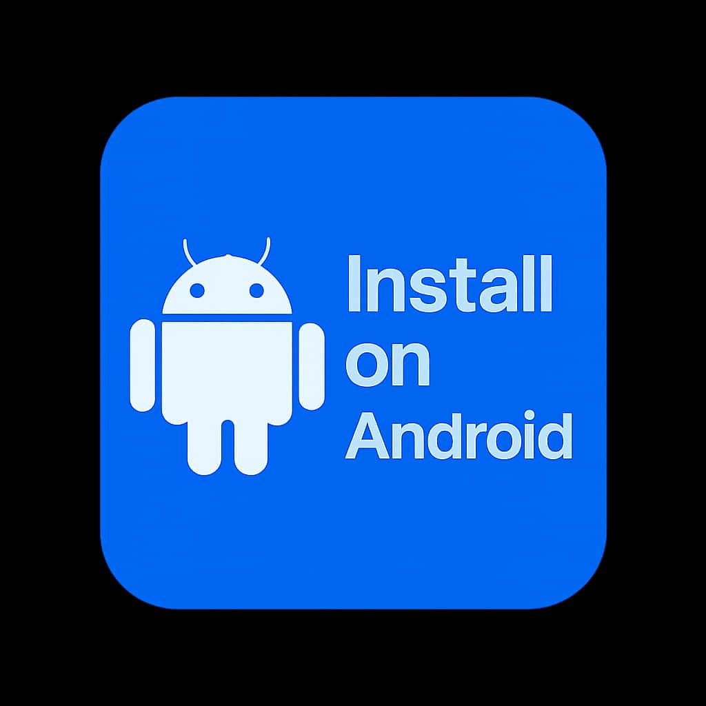 Icon representing the installation guide for Jalwa Games on Android.