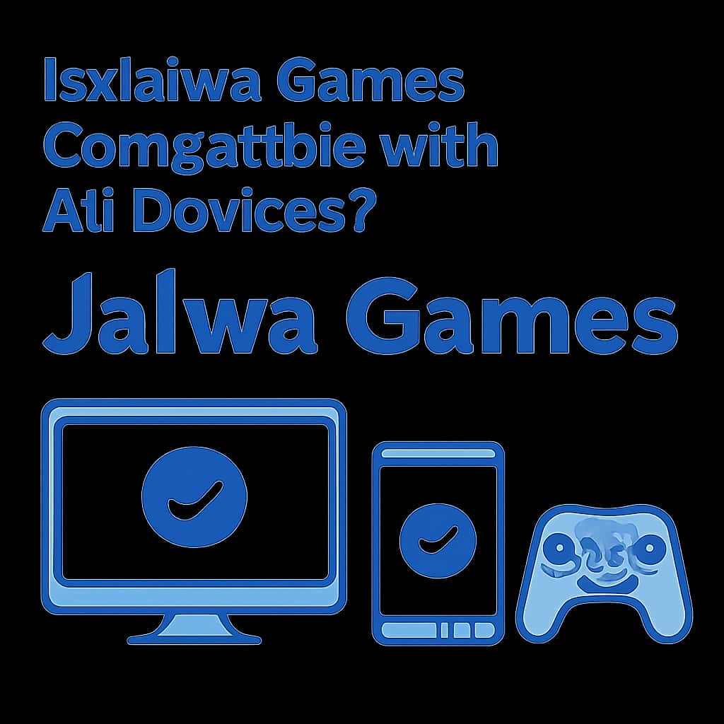 Illustration of device compatibility for Jalwa Games.